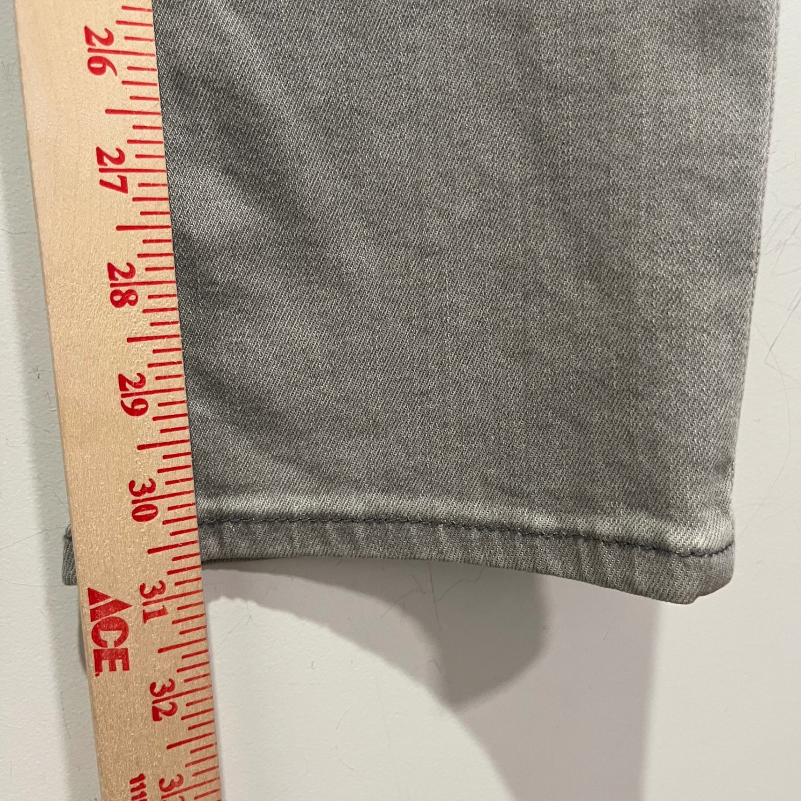 Burton Brtn Lorimer Slim Fit Tapered Stretch Denim Grey Jeans 31 Slim Nwt — image 7 of 7